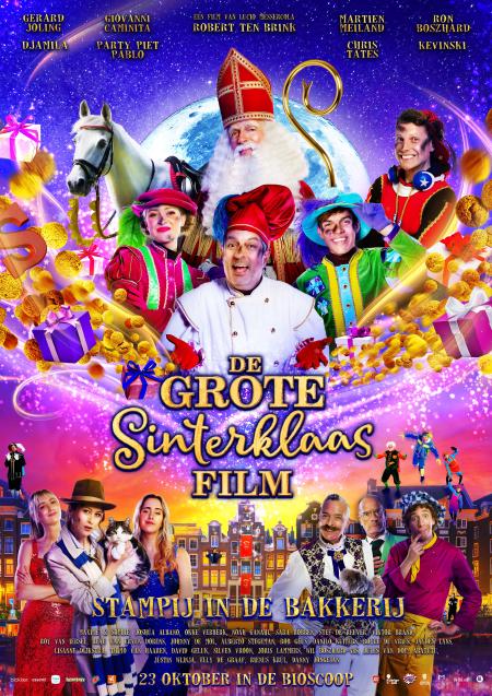 Movie poster for De Grote Sinterklaasfilm: Stampij in de bakkerij