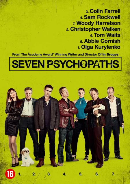Movie poster for 7 Psychopaths
