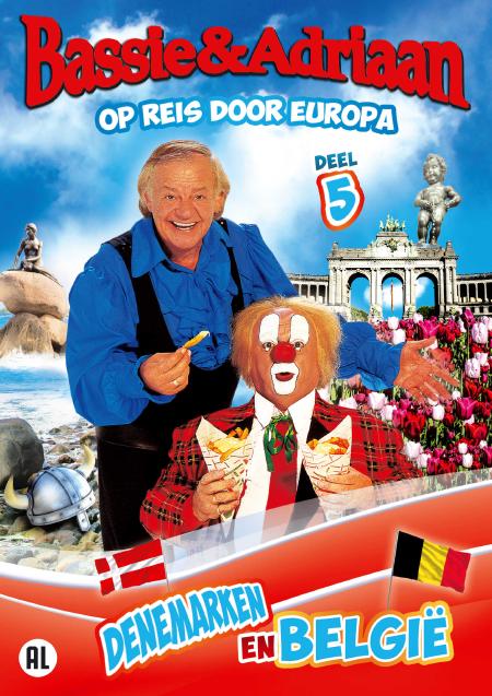 Movie poster for Bassie & Adriaan Op Reis door Europa DL 5 Denemarken en Belgie