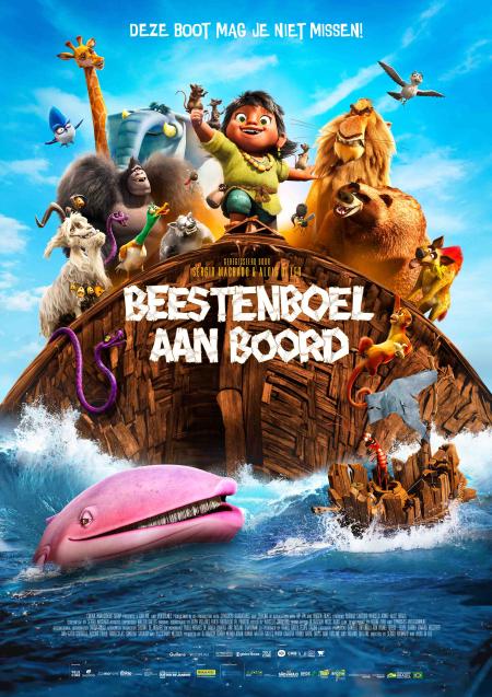Movie poster for Beestenboel aan Boord